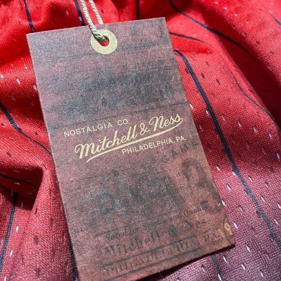 Mitchell & Ness Chicago Bulls 1995 Fadeaway Swingman Shorts Mens size XL New - Picture 6 of 9